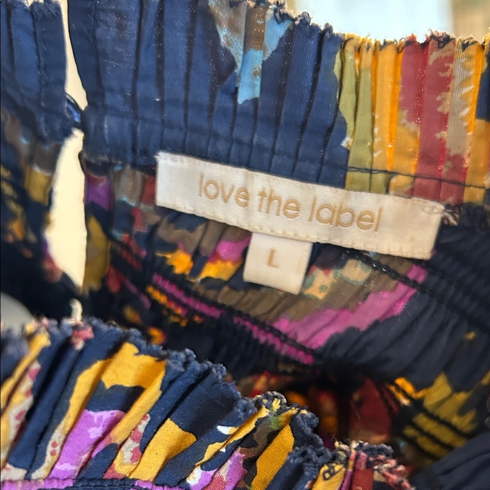 Love The Label Floral Ruffle Sleeve Top - Picture 7 of 10